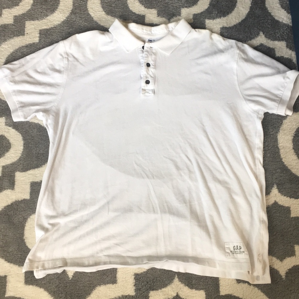 Men’s White short sleeve